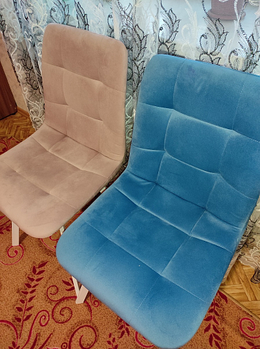 Комплект стульев Чилли 4 шт темно-серый / черный фото покупателя 271