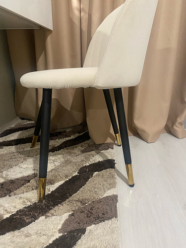 Стул на металлокаркасе Gabi 1 light purple / black фото покупателя 329