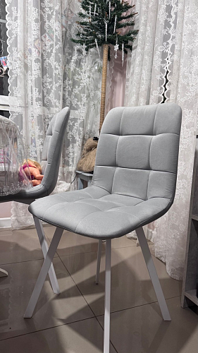 Стул на металлокаркасе Чилли горчичный / черный фото покупателя 520