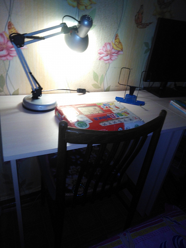 Стол письменный Kiwi белый - Уцененный экземпляр фото покупателя 110