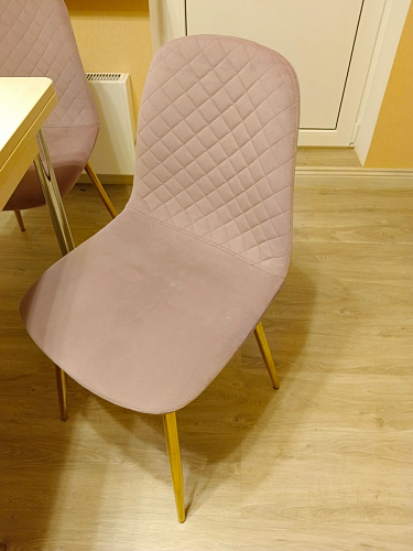 Стул на металлокаркасе Dabl wine red фото покупателя 102