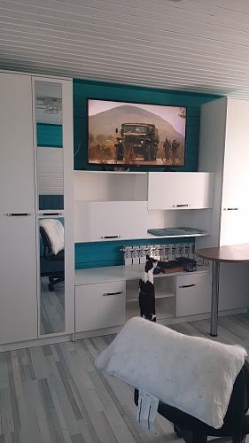 Готовая гостиная Бертелена дуб крафт серый / серый графит фото покупателя 10