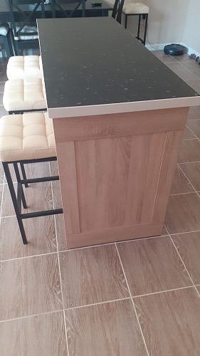 Барный стул Лофт катания лаванда / белый матовый фото покупателя 290