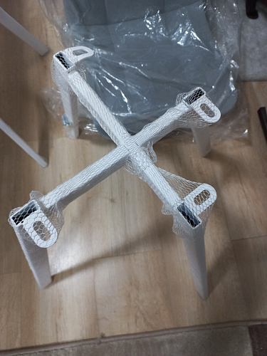 Комплект стульев Чилли 2 шт бежевый / черный фото покупателя 1346