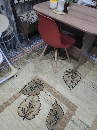 Пластиковый стул Eames PC-015 серо-голубой / дерево фото покупателя 188