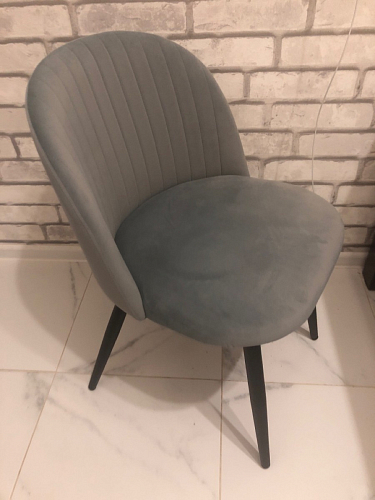 Стул на металлокаркасе Gabi 1 light purple / black фото покупателя 239