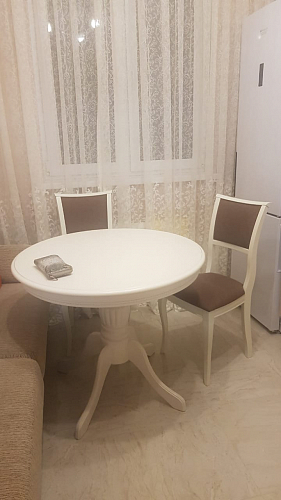 Стол раскладной Toskana 90 butter white фото покупателя 17