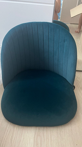 Стул на металлокаркасе Gabi latte / gold / black фото покупателя 777