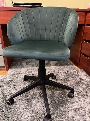 Компьютерное кресло Пард изумрудный фото покупателя 65