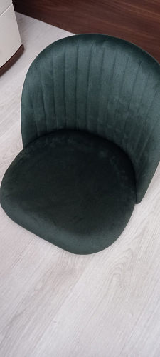 Стул на металлокаркасе Gabi latte / gold / black фото покупателя 936