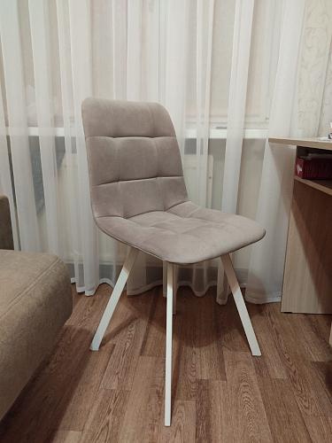 Стул на металлокаркасе Чилли черный / зеленый фото покупателя 926