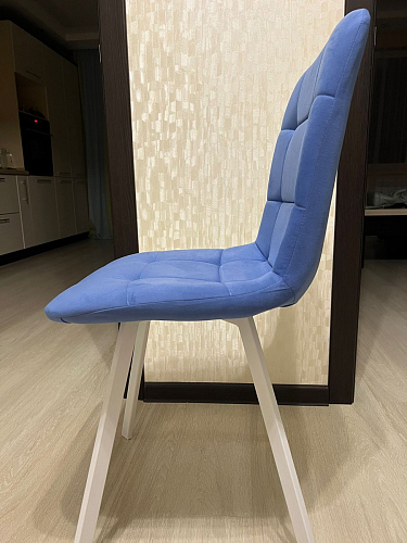 Стул на металлокаркасе Чилли К кирпичный / черный фото покупателя 31