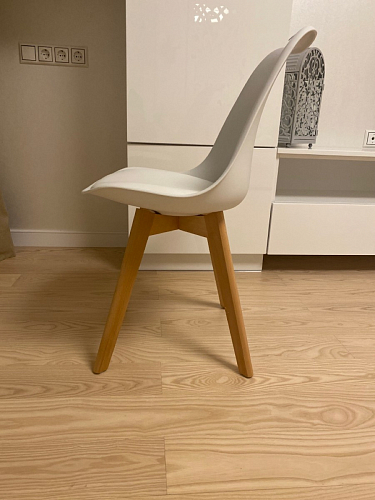 Деревянный стул Bonuss black / black фото покупателя 86