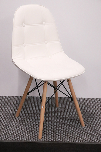 Деревянный стул Kvadro white из шоурума 1