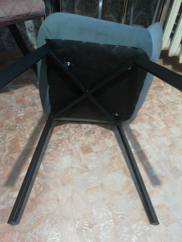 Комплект стульев Форт 4 шт кирпичный / чёрный фото покупателя 186