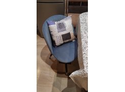 Стул на металлокаркасе Gabi 1 бежевый / черный с серебряными наконечниками фото покупателя 281