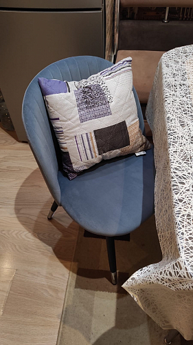 Стул на металлокаркасе Gabi gray / black фото покупателя 281