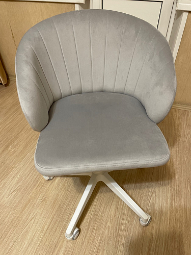 Компьютерное кресло Пард экокожа белый фото покупателя 198