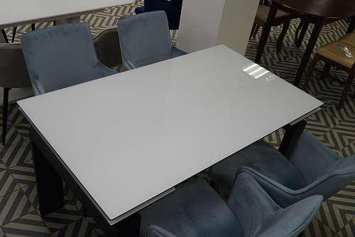 Стул на металлокаркасе Benza dark blue из шоурума 7