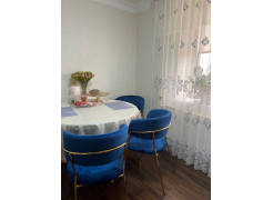 Стул на металлокаркасе Kamelia темно-серый / золотой фото покупателя 20