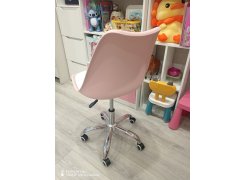 Компьютерное кресло Kolin с подушкой clear / white фото покупателя 454