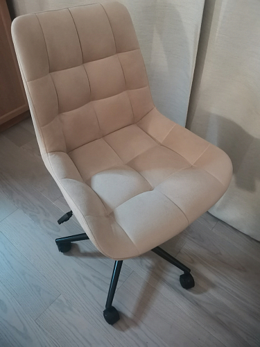 Компьютерное кресло Честер синий (velutto 46 ) / белый фото покупателя 66