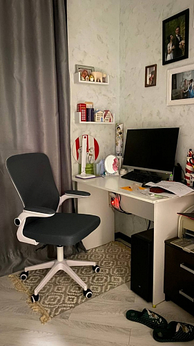 Компьютерное кресло Konfi pink / white фото покупателя 35