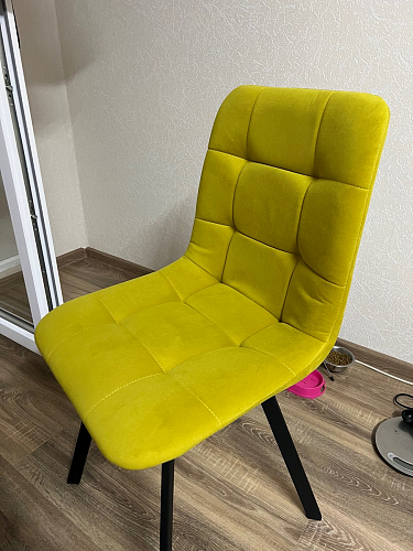 Стул на металлокаркасе Чилли бирюзовый / черный фото покупателя 613