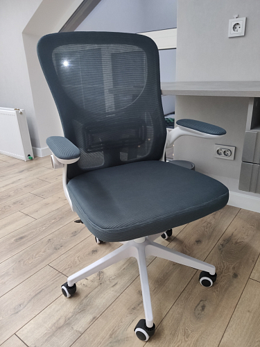 Компьютерное кресло Konfi dark gray / pink / white фото покупателя 120