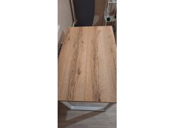 Деревянный стол Барон О 200 х 90 черная пленка шагрень / белый фото покупателя 65