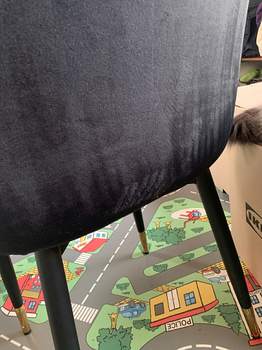 Стул на металлокаркасе Seda gray fabric фото покупателя 1