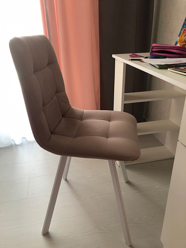 Стул на металлокаркасе Чилли бирюзовый / черный фото покупателя 712