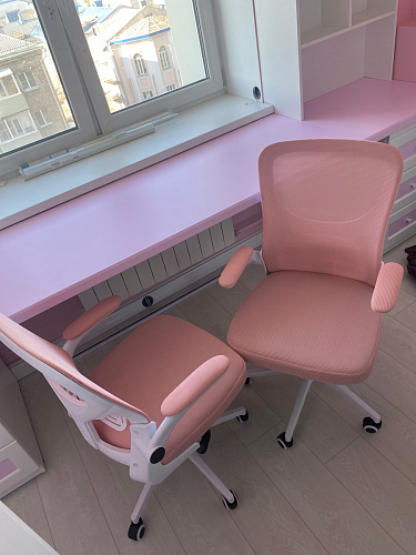 Компьютерное кресло Konfi light gray / blue / white фото покупателя 45