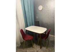 Стул на металлокаркасе Dabl wine red фото покупателя 131