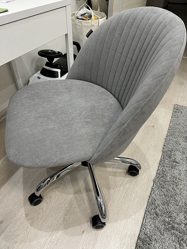 Компьютерное кресло Melody молочное фото покупателя 184