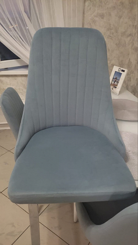 Стул на металлокаркасе Kora beige / black фото покупателя 156