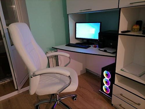 Компьютерное кресло Aragon белое фото покупателя 75