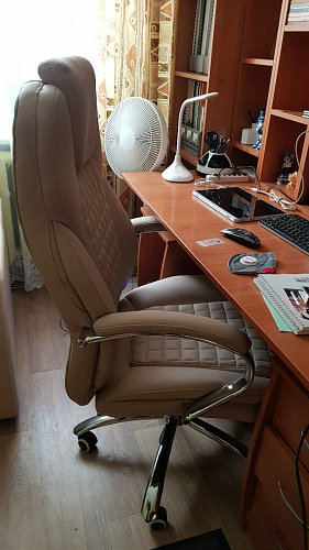 Компьютерное кресло Herd темно-бежевое фото покупателя 85