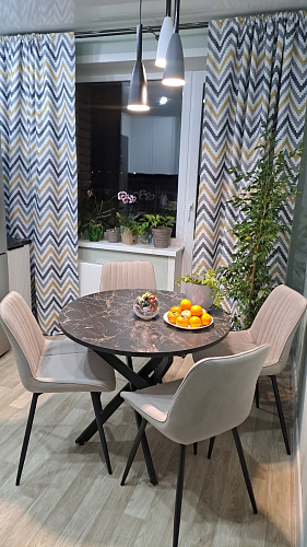 Комплект стульев Седа К 4 шт латте / черный фото покупателя 278