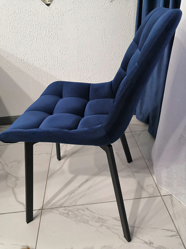 Стул на металлокаркасе Челси бирюзовый / черный фото покупателя 153