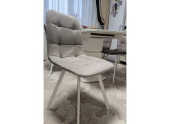 Стул на металлокаркасе Чилли светло-серый / черный фото покупателя 83