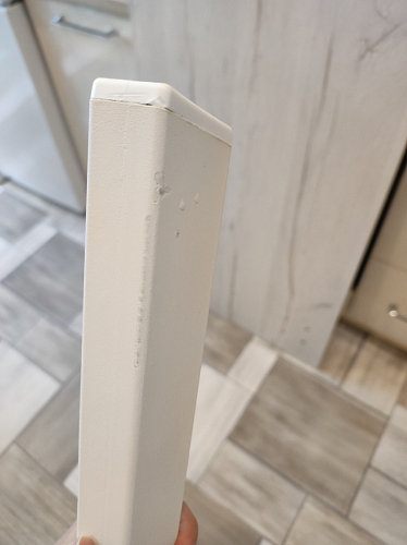 Стол Тринити Лофт 120 32 мм бетон / черный матовый фото покупателя 719