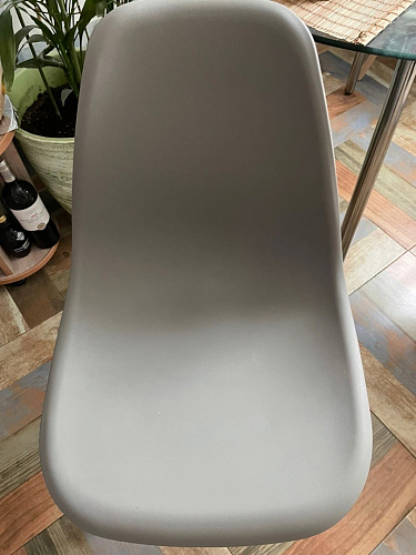 Пластиковый стул Eames PC-015 желтый фото покупателя 225