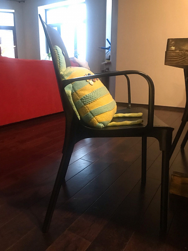 Кресло SHT-S76 белое / хром лак фото покупателя 16