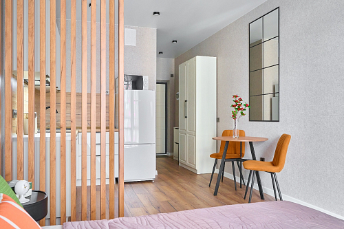 Стул на металлокаркасе Дани 01 кирпичный фото покупателя 22