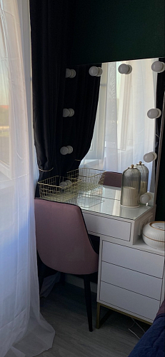 Стул на металлокаркасе Kora light blue / white фото покупателя 270