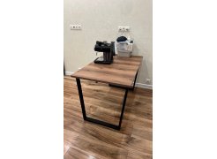 Стол Лота Лофт 120 25 мм сабия / черный матовый фото покупателя 756