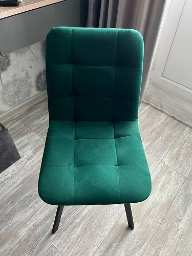 Комплект стульев Чилли 2 шт бежевый / черный фото покупателя 176