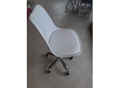 Компьютерное кресло Kolin с подушкой clear / white фото покупателя 346