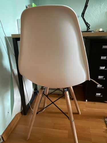 Пластиковый стул Eames PC-015 желтый фото покупателя 198